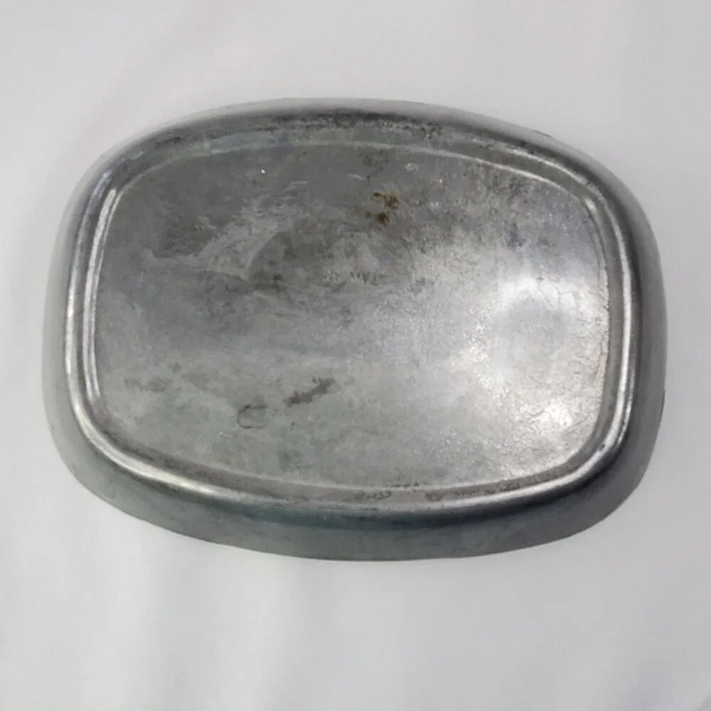 VTG Pewter Bread Tray With 